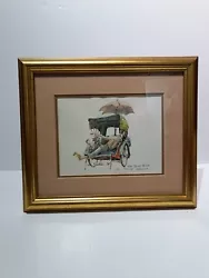 Buy Original Vintage Watercolor Painting By Ngo Teong Beng 1995 Signed  • 65£