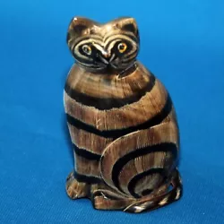 Buy Cat Carving Amazing Detail!!! One Of A Kind Original Carving! BARRY STEIN • 19.73£