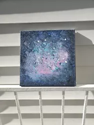 Buy Galaxy Space Stars 12 X12  Original Acrylic Painting On Canvas • 24.80£