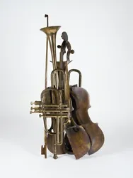 Buy Arman  Duet  | Bronze Sculpture From Prisoner Series | Edition Of 8 | Violin • 37,768.24£