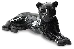 Buy Signature Design By Ashley Contemporary Drice Panther Sculpture  Black • 179.54£