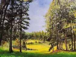 Buy Oil Painting Done In The Bob Ross Wet On Wet Open Country 16x20 • 62.16£