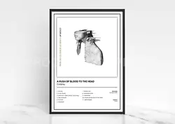 Buy Coldplay A Rush Of Blood To The Head Album Single Cover Poster / Music Gift • 8£